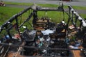Wohnmobil ausgebrannt Koeln Porz Linder Mauspfad P099